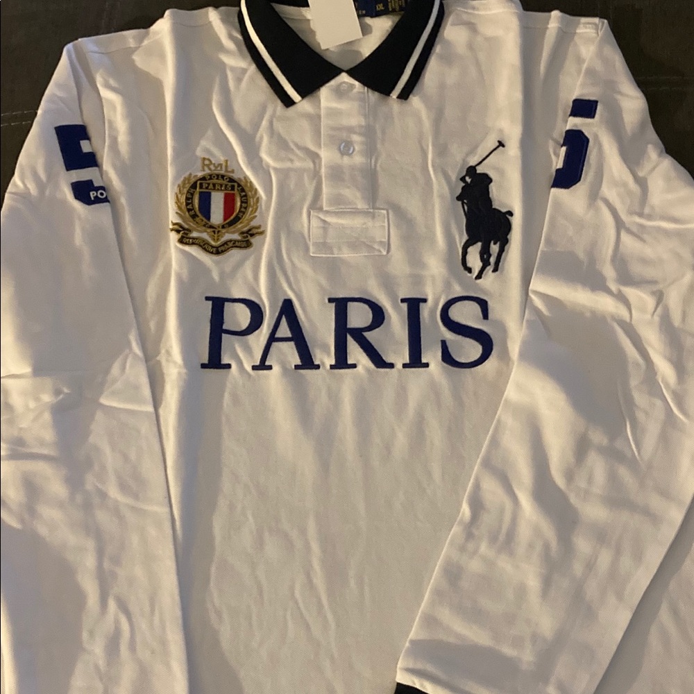 Ralph Lauren Big Horse Men Long Sleeves Polo Shirt